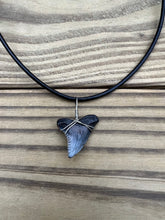 Load image into Gallery viewer, Fossilized Hemipristis Shark Tooth Necklace
