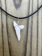 Load image into Gallery viewer, Plain Large White Shark Tooth Necklace
